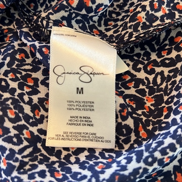 Jessica Simpson open back blouse M - Picture 10 of 12